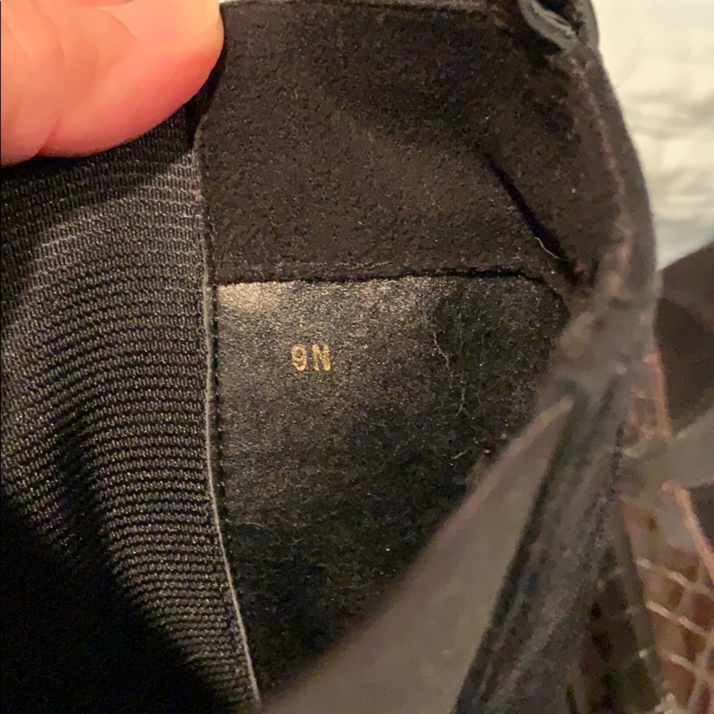 Van Eli Black/Brown Patent Leather/Suede,  Size 9N - Picture 7 of 7